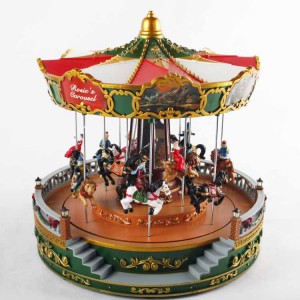 China Factory Boite A Musique Caja Musical Custom Song Diy Setereo Carousel Music Box