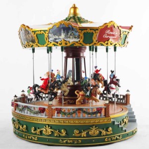 China Factory Boite A Musique Caja Musical Custom Song Diy Setereo Carousel Music Box