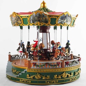 China Factory Boite A Musique Caja Musical Custom Song Diy Setereo Carousel Music Box