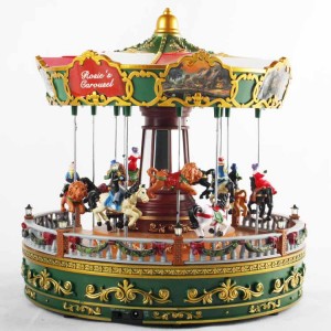 China Factory Boite A Musique Caja Musical Custom Song Diy Setereo Carousel Music Box