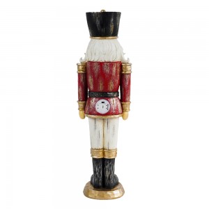 Wholesale Christmas outdoor & indoor decor  Polyresin Nutcracker with led light