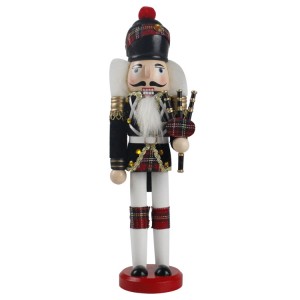 Holiday tabili titunse ati promo ebun Puppet ayeye onigi figurine Christmas nutcracker fun awọn ọmọ wẹwẹ