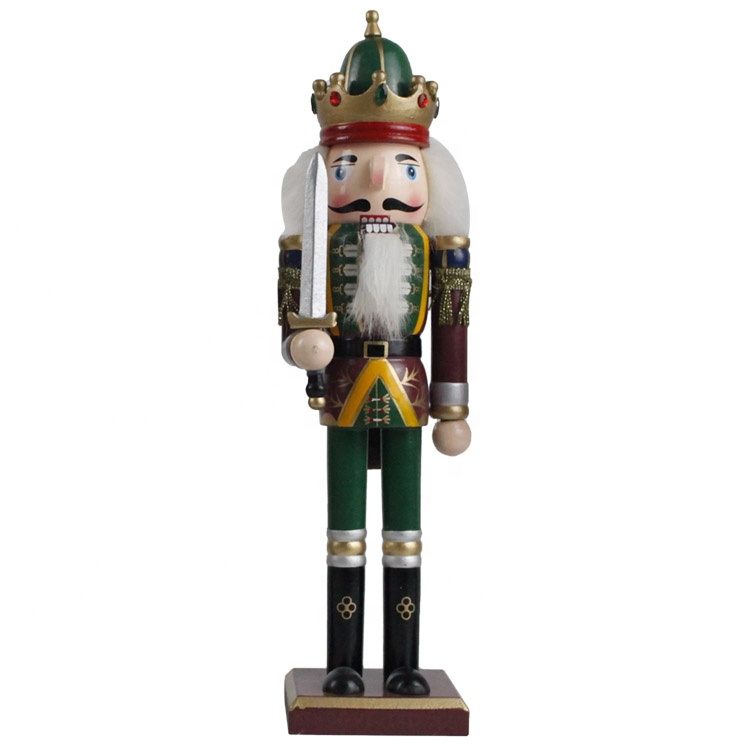 Excellent quality Merry Christmas Nutcracker - BSCI factory OEM hand painted Wholesale wood nutcracker solider for Christmas Decoration – Melody