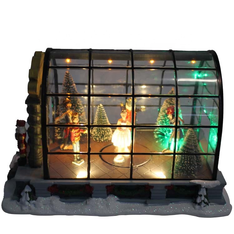 Renewable Design for Led Garden Ornaments - Promo Plastic mult Led decor musical animated dancing Ballerina Christmas house with custom melody – Melody