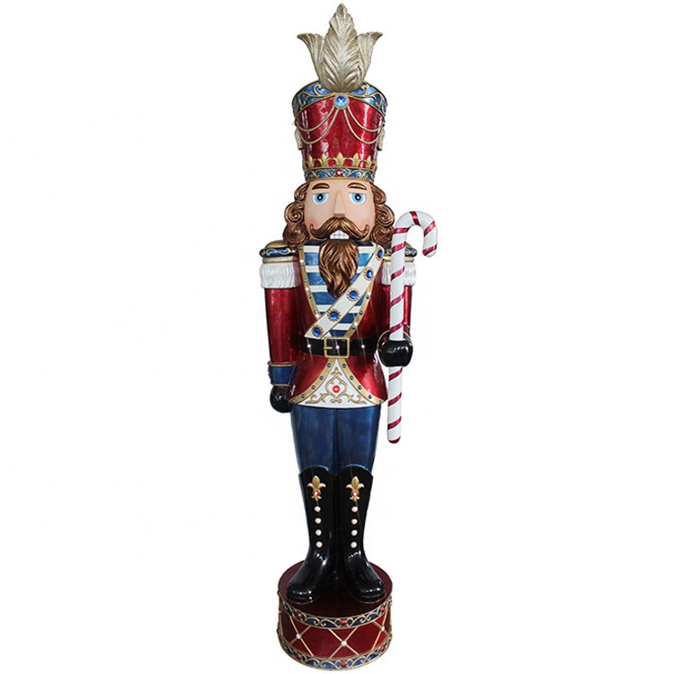 Good quality Angel Nutcracker Figurine - Giant resin mult led lights life size musical nutcracker decoration with Led – Melody