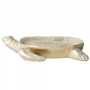 Wholesale resin statue sculpture Turtle Statue Art Tray storage ornaments Resin Animal Statue For Home Decoration